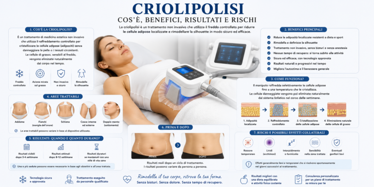 Criolipolisi: cos’è, benefici, risultati e rischi