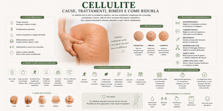 Cellulite: cause, trattamenti, rimedi e come ridurla