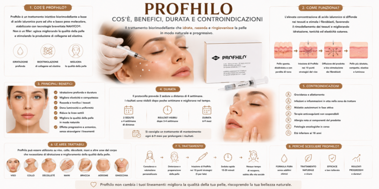 Profhilo: cos’è, benefici, durata e controindicazioni
