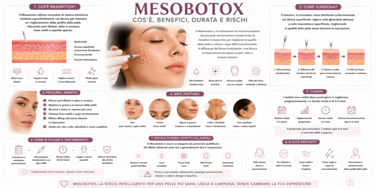Mesobotox: cos’è, benefici, durata e rischi