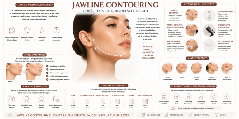 Jawline Contouring: cos’è, tecniche, risultati e rischi