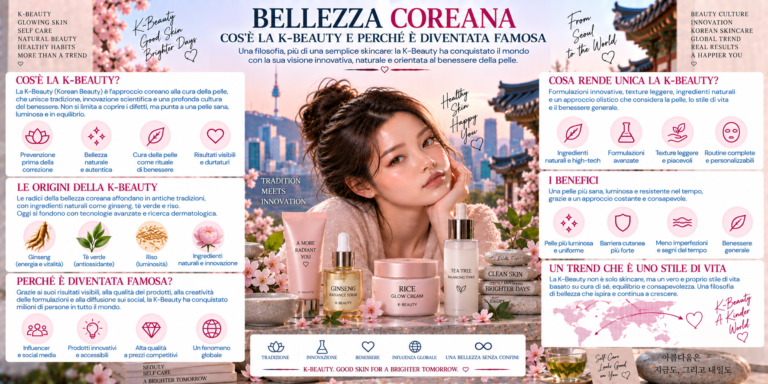 K-Beauty e bellezza coreana tra skincare, ingredienti, make-up e Glass Skin